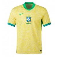 Brazil Replica Home Shirt Copa America 2024 Short Sleeve